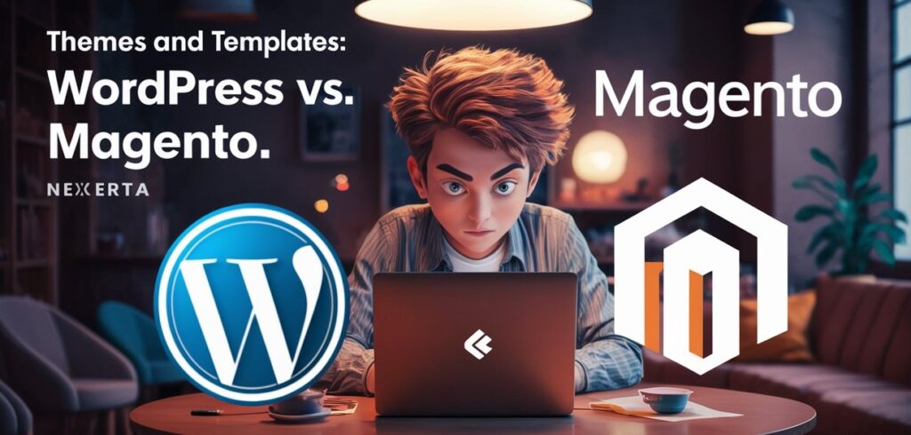 Themes and Templates WordPress vs Magento