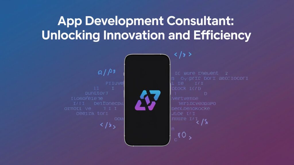 App Development Consultant Unlocking Innovation and Efficiency