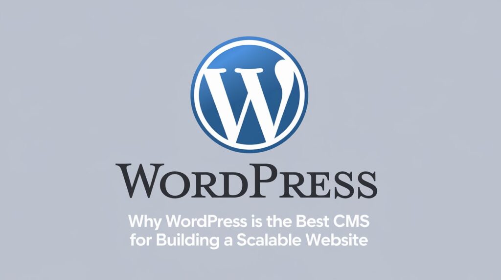 Why WordPress Is the Best CMS for Building a Scalable Website